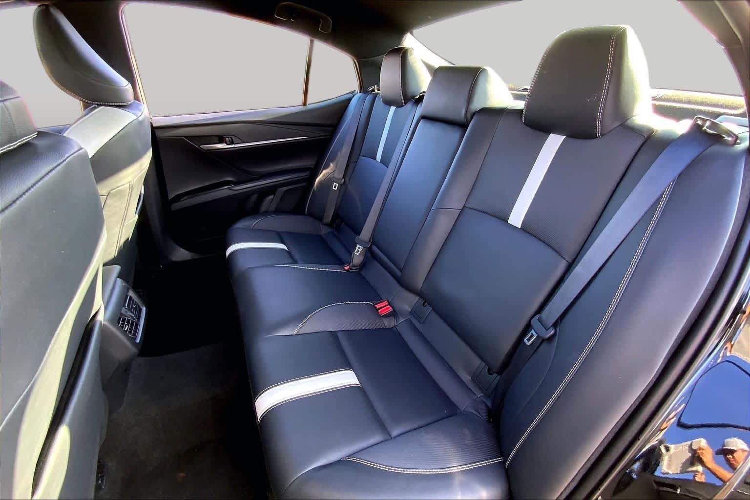 Used 2025 Midnight Black Metallic Toyota SE image 21
