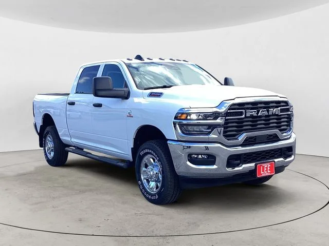 New 2026 Bright White Clearcoat Ram TRADESMAN CREW CAB 4X4 6