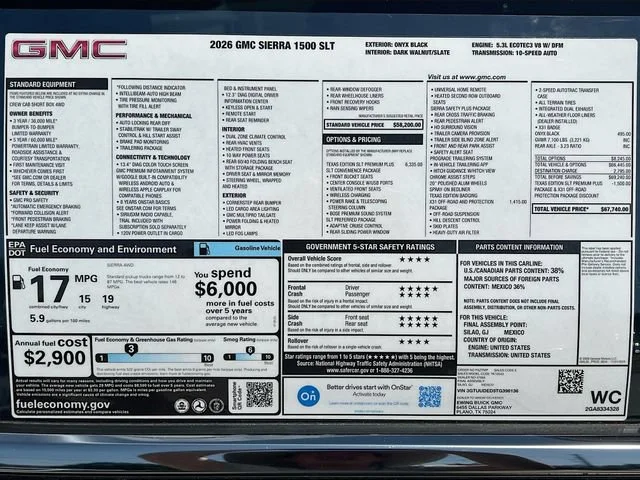 2026 GMC Sierra 1500 SLT - Photo 21