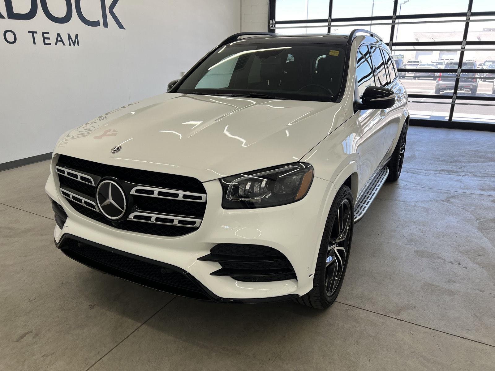 Used 2021 Polar White Mercedes-Benz GLS 580 image 6