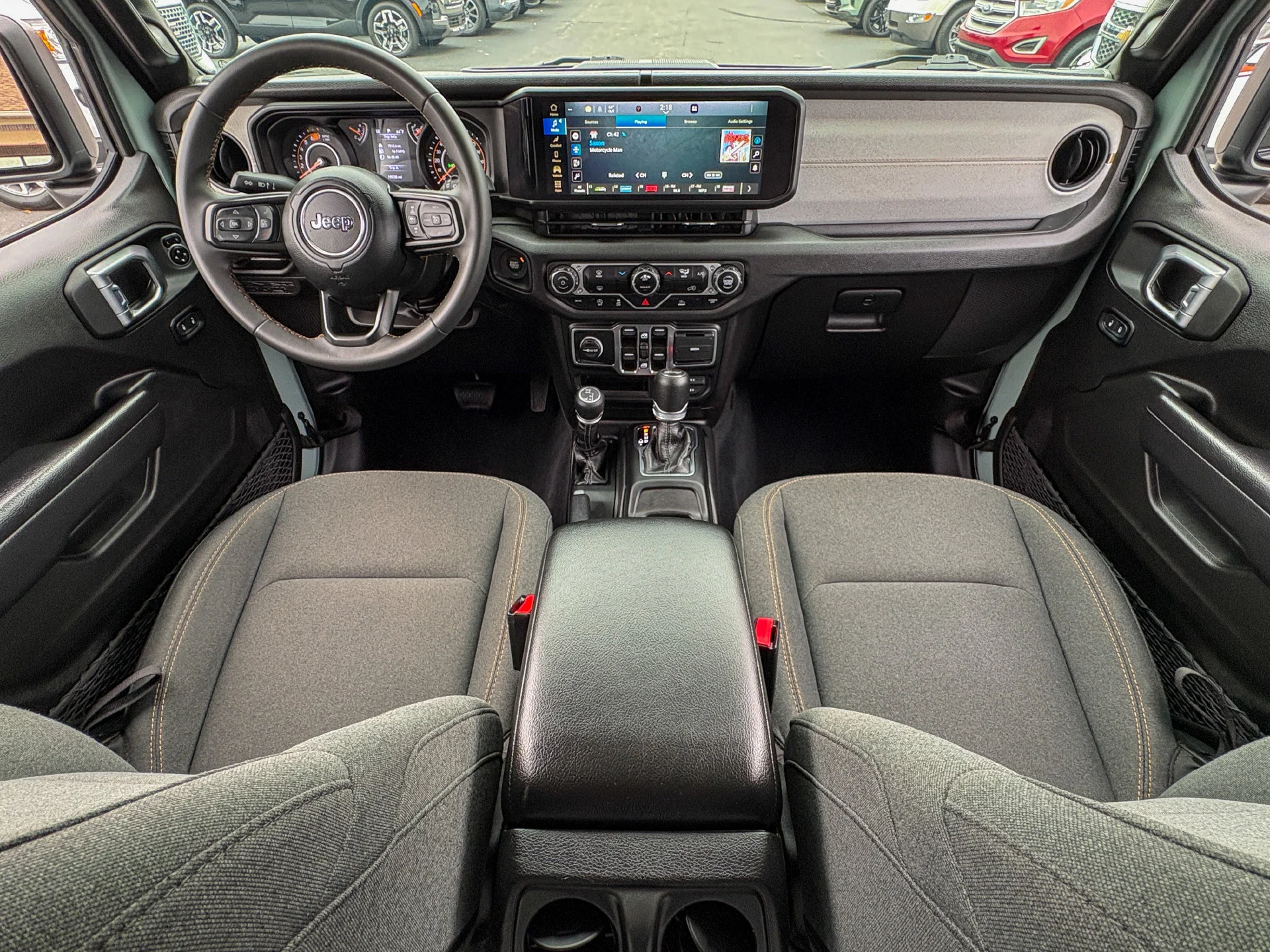 Used 2024 Gray Jeep Sport S image 2