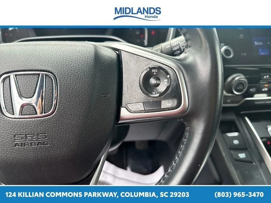 Certified Used 2021 Aegean Blue Metallic Honda EX-L image 30