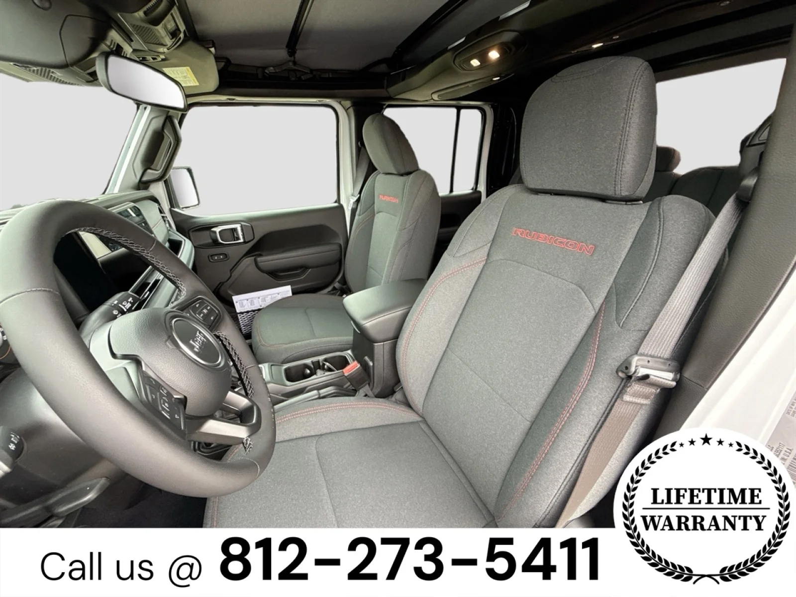 New 2025 Bright White Clearcoat Jeep Rubicon image 20