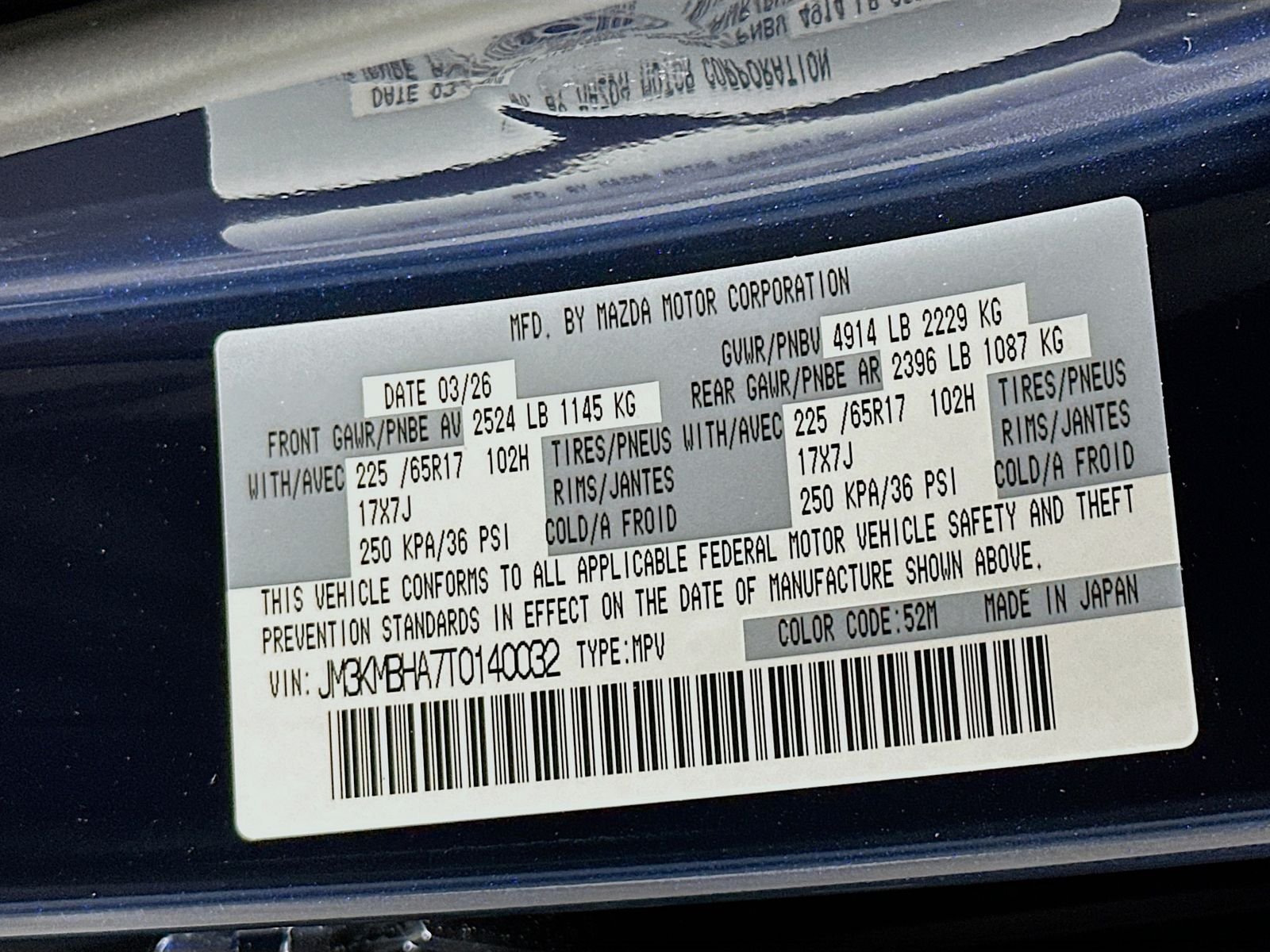 New 2026 Navy Blue Mica Mazda 2.5 S Select AWD image 31
