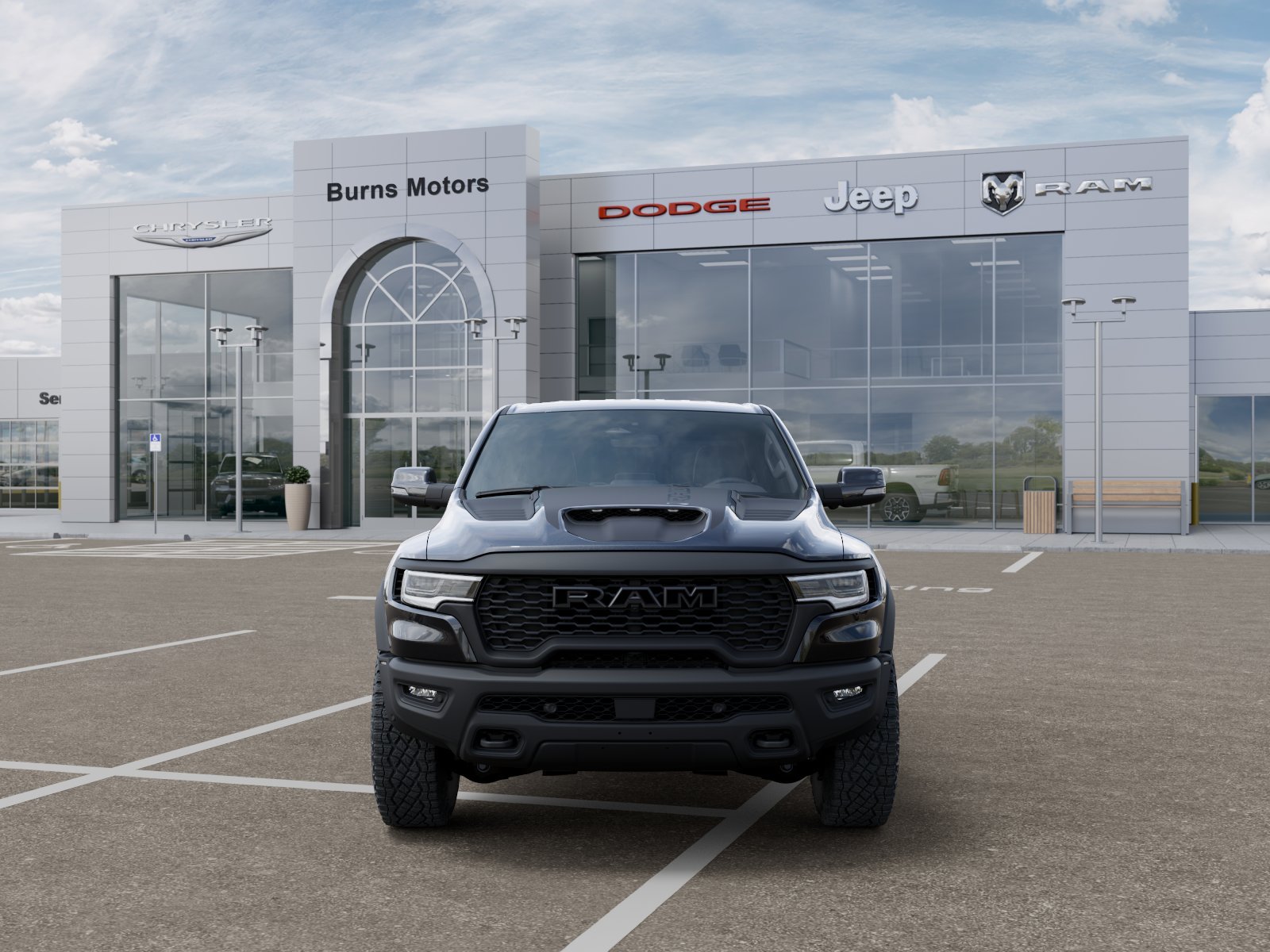 New 2026 Diamond Black Crystal Pearl-Coat Exterior Paint RAM RHO image 32