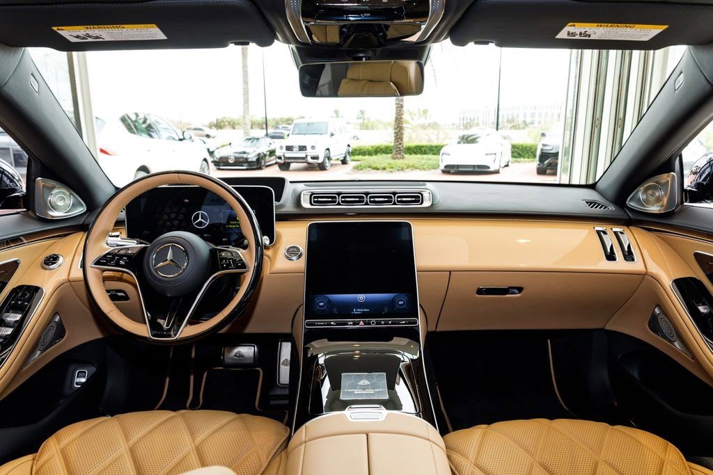 Used 2023 Obsidian Black Metallic / Colorado Beige Mercedes-Benz Maybach S 680 image 19