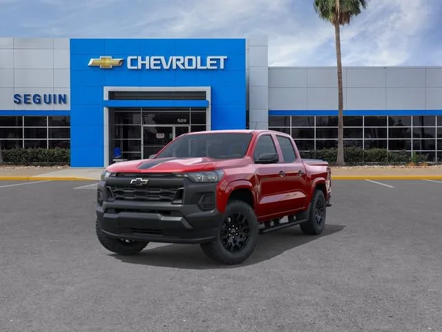 New 2026 Radiant Red Tintcoat Chevrolet WT image 8