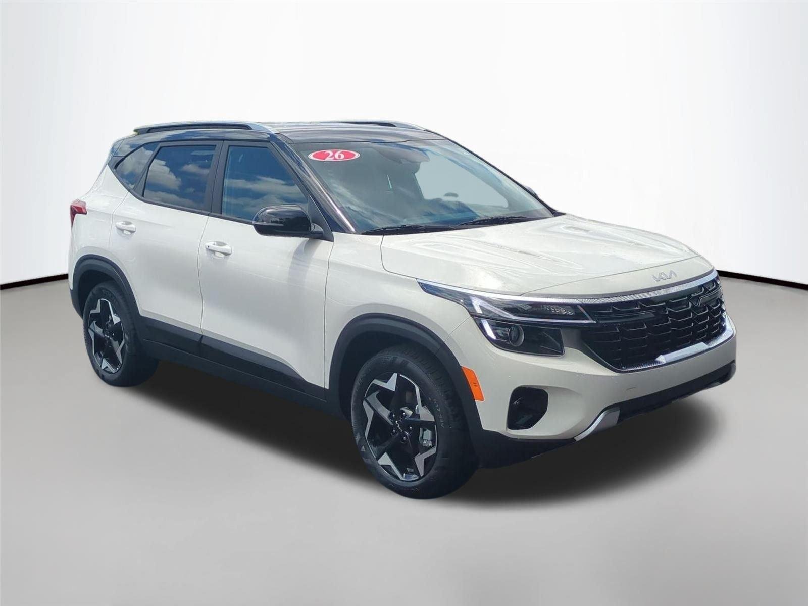 New 2026 Clear White/Black Roof Kia S image 7