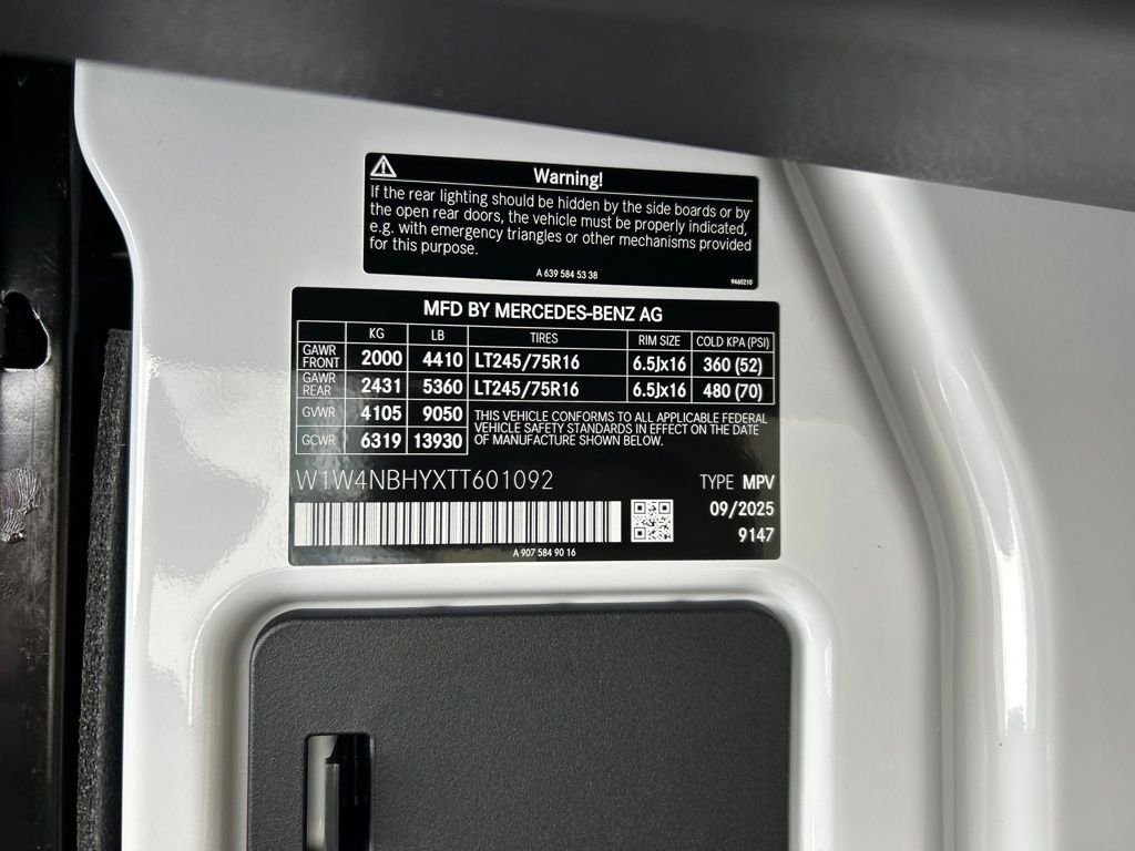 2026 Mercedes-Benz Sprinter Crew Van Base - Photo 27