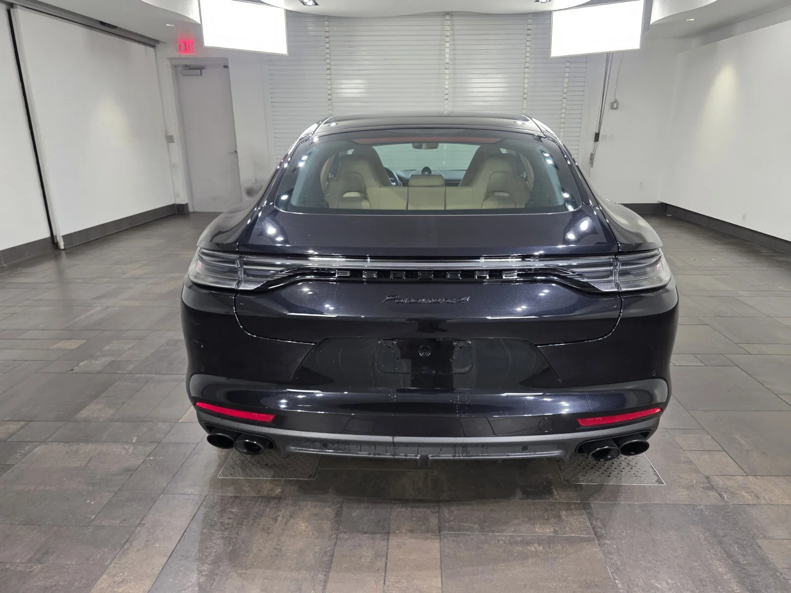 Used 2023 Jet Black Metallic Porsche 4 Platinum Edition AWD image 5