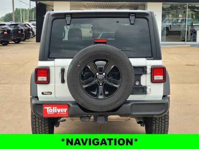 Used 2023 White Jeep Sport Altitude image 6