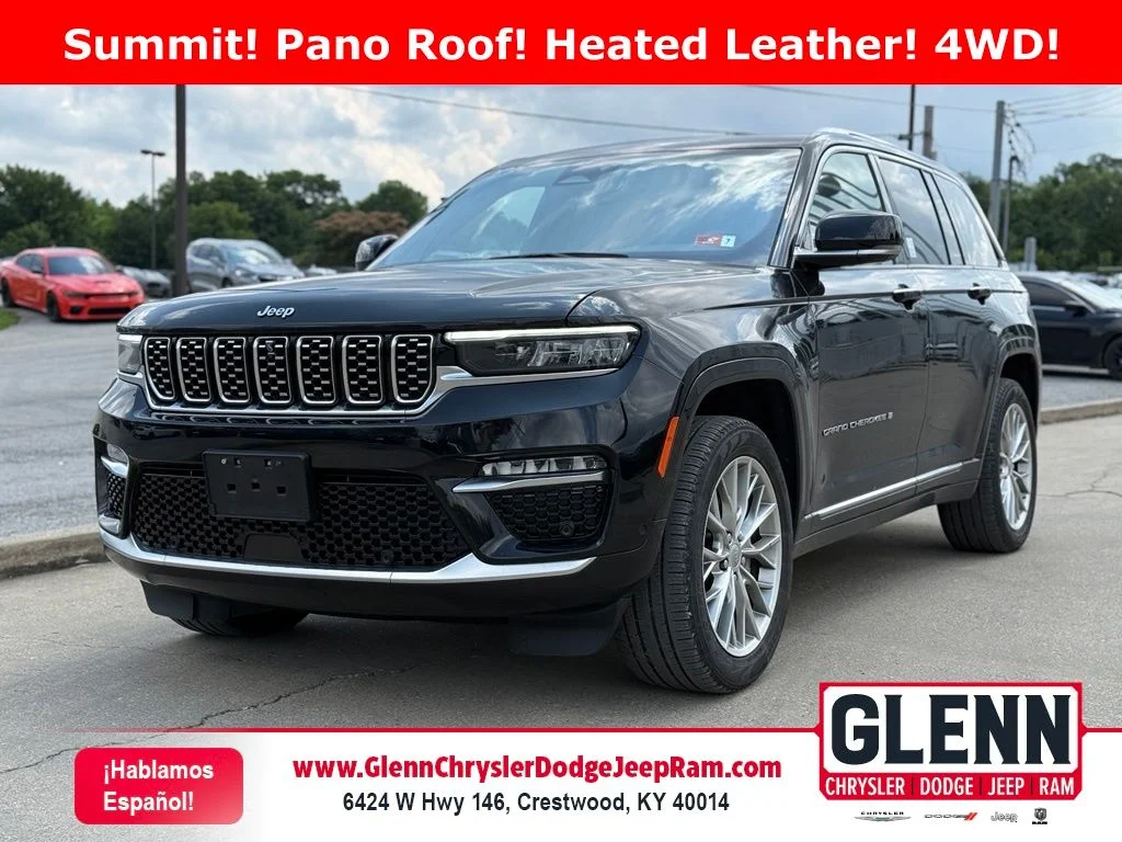 Used 2024 Black Jeep Summit image 1