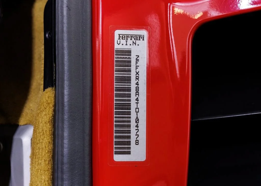 Used 1996 Rosso Corsa Ferrari Spider OEM Manual image 43