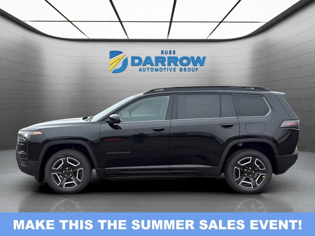 New 2026 Diamond Black Crystal Pearl-Coat Exterior Paint Jeep Laredo image 2