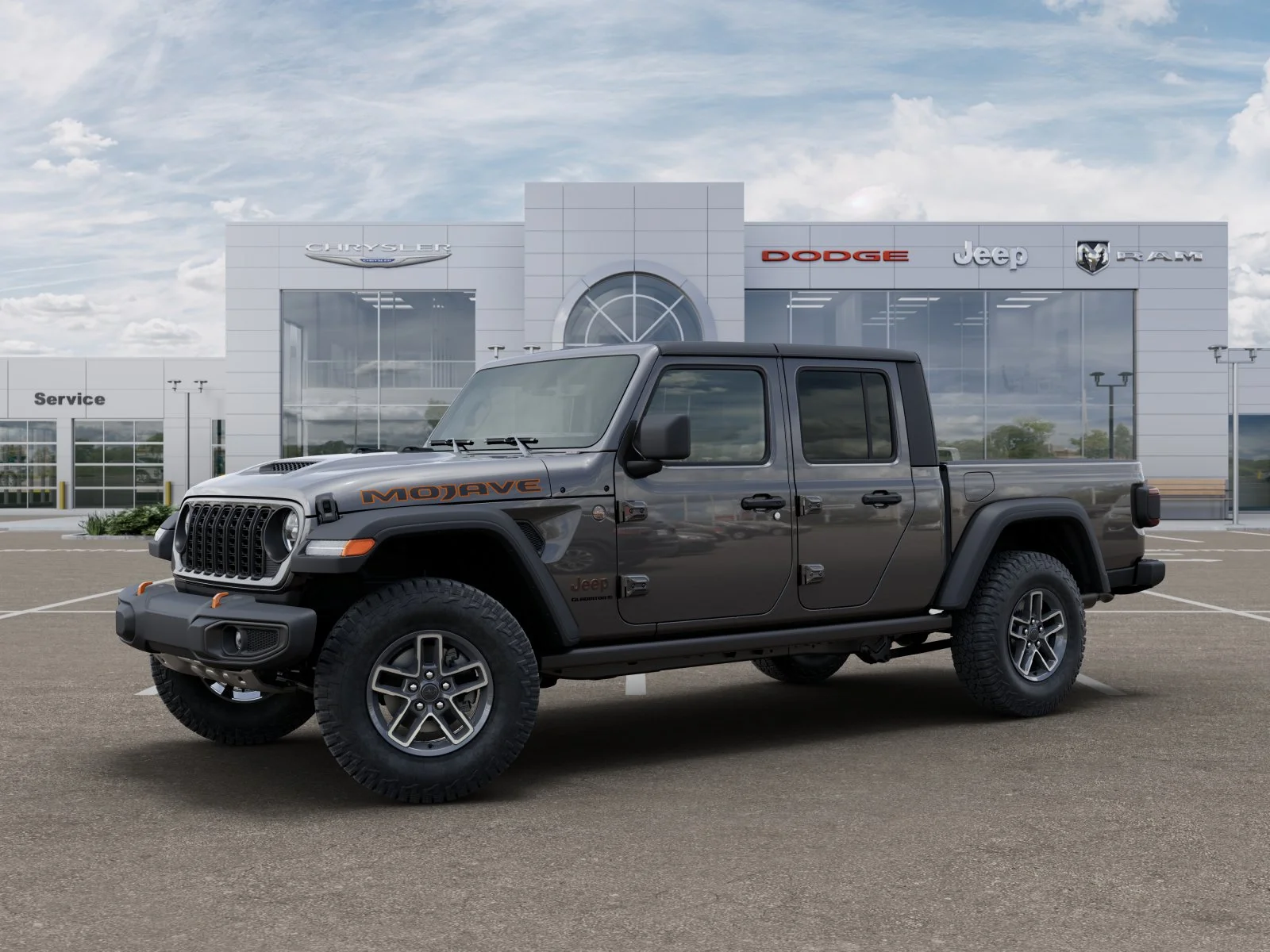 New 2025 Granite Crystal Metallic Clear-Coat Exterior Paint Jeep Mojave image 28