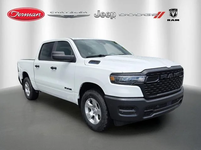 New 2026 Bright White Clear-Coat Exterior Paint RAM Tradesman image 1