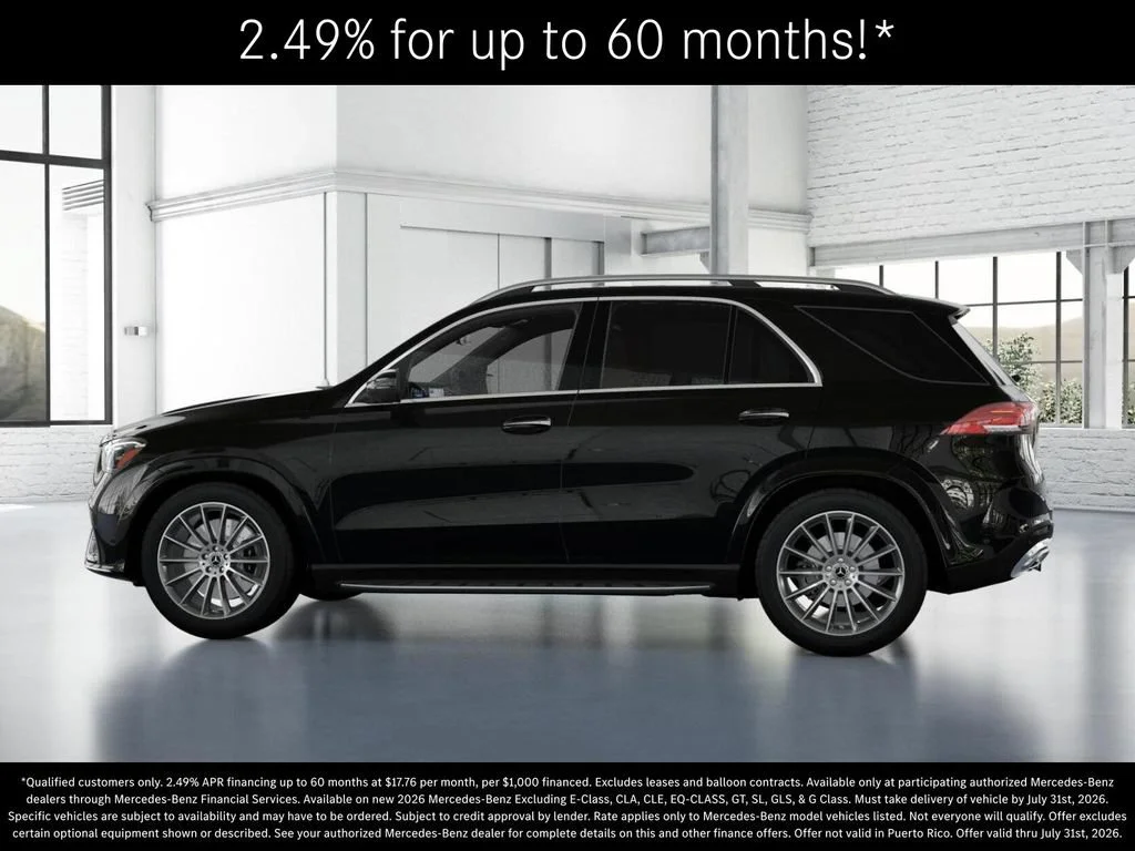 New 2026 Obsidian Black Metallic Mercedes-Benz GLE 580 image 75