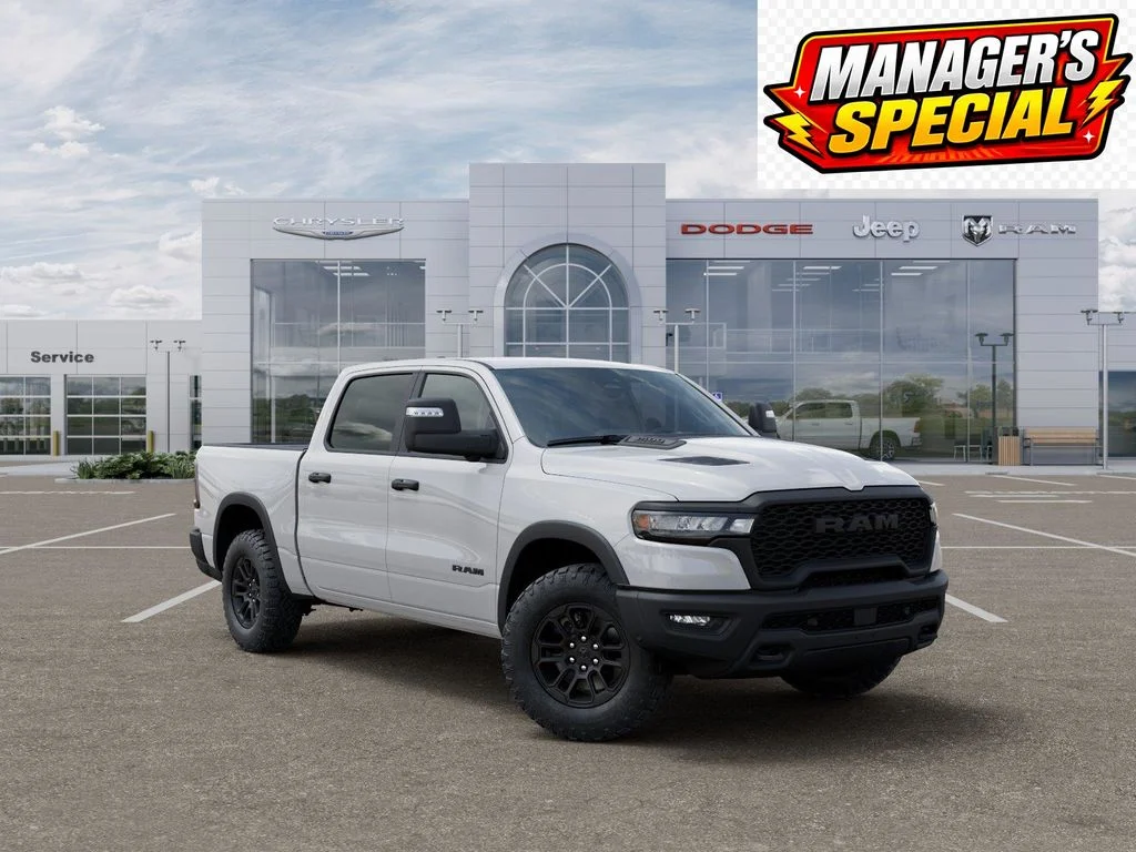 New 2026 Bright White Clear-Coat Exterior Paint RAM Rebel image 5