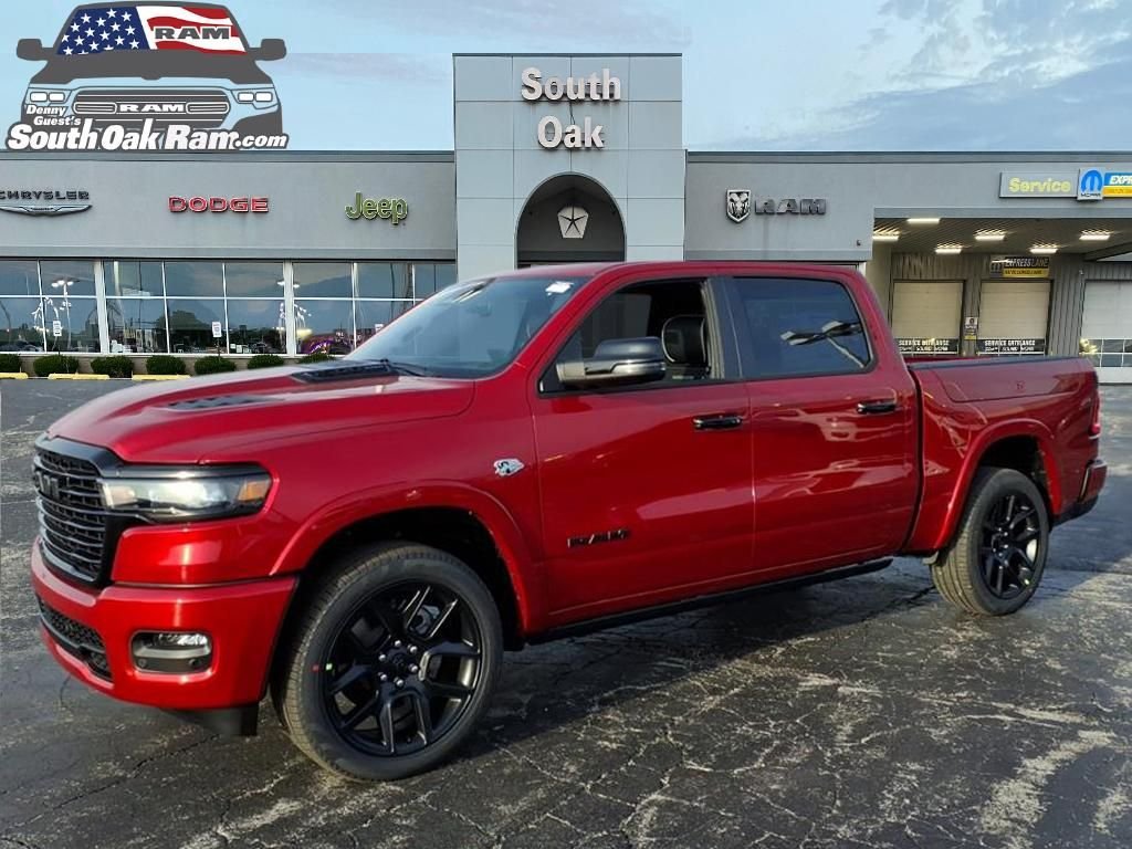 New 2026 Molten Red Pearl-Coat Exterior Paint RAM Laramie image 4