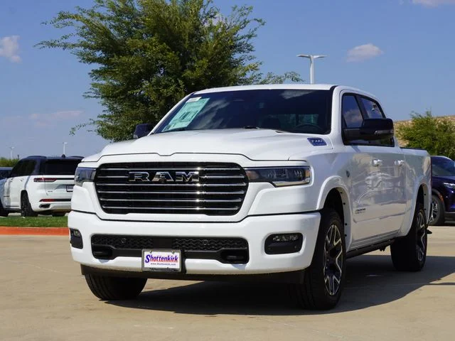 New 2027 Bright White Clear-Coat Exterior Paint RAM Laramie image 2