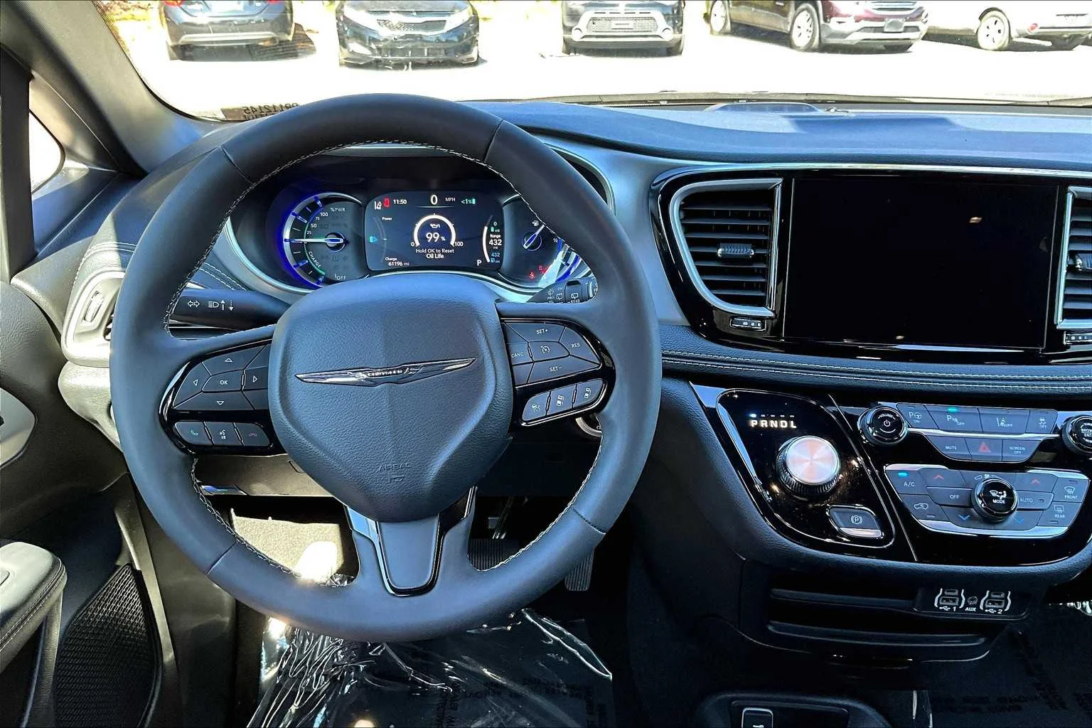 Used 2024 Bright White Clearcoat Chrysler Hybrid S Appearance Pkg image 6