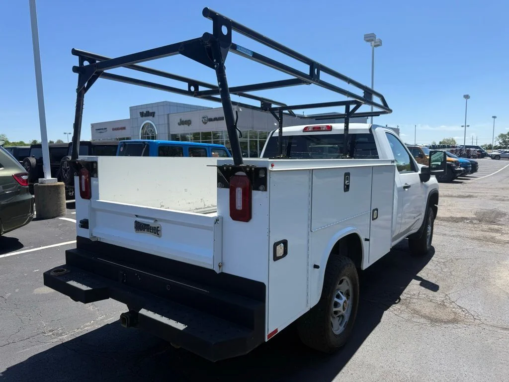 Certified Used 2021 White Chevrolet Work Truck image 6
