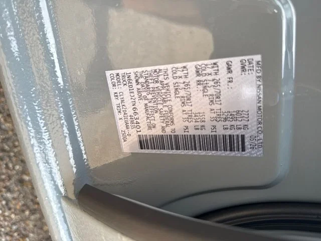 New 2026 Boulder Gray Pearl Nissan Crew Cab PRO-X® image 24