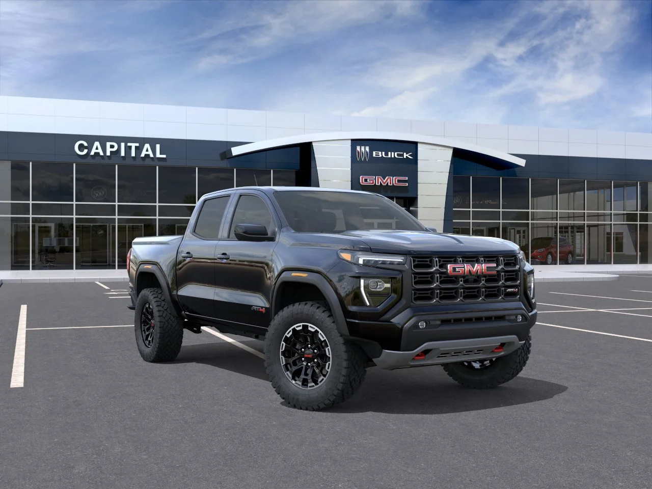 New 2026 ONYX BLACK GMC 4WD AT4 image 2