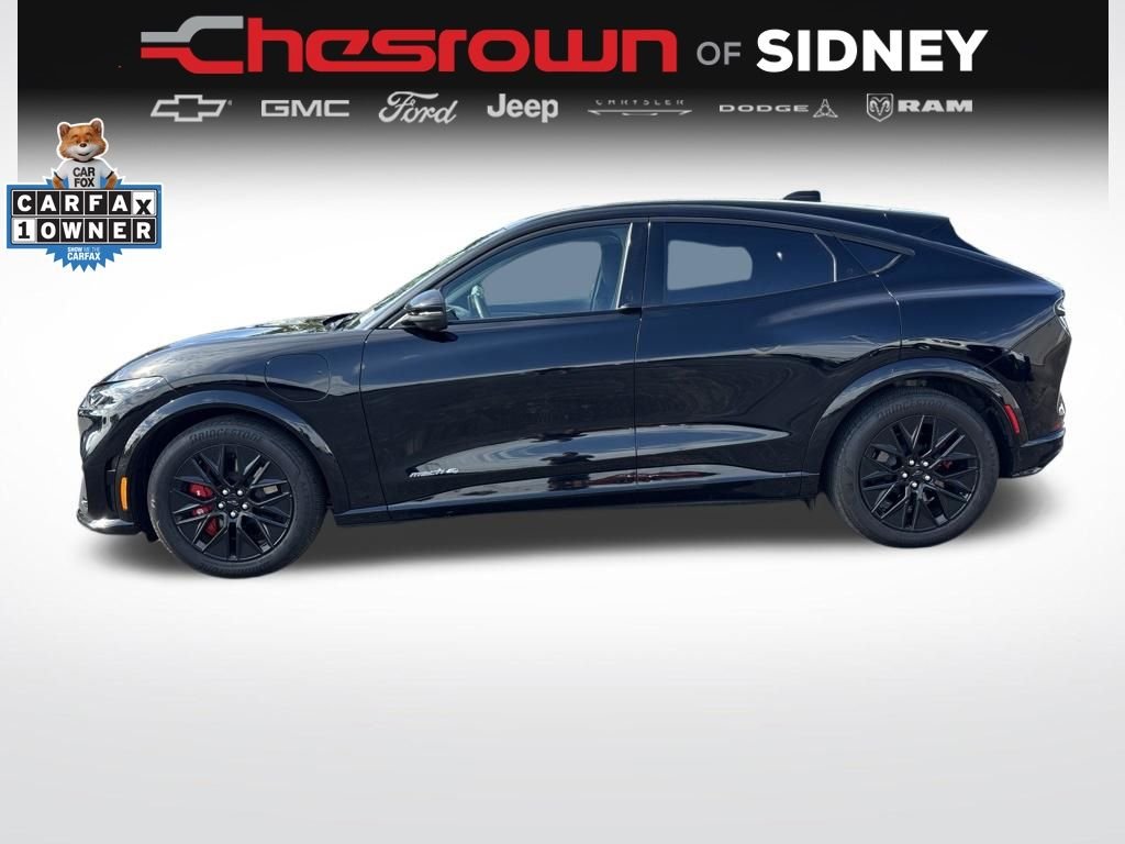 Used 2025 Ford Mustang Mach-E Premium AWD with VIN 3FMTK3SUXSMA18963 for sale in Sidney, OH