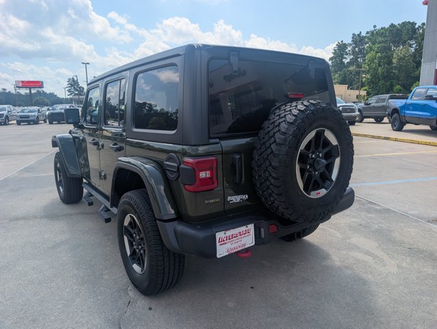 Used 2021 Sarge Green Clearcoat Jeep Unlimited Rubicon image 3