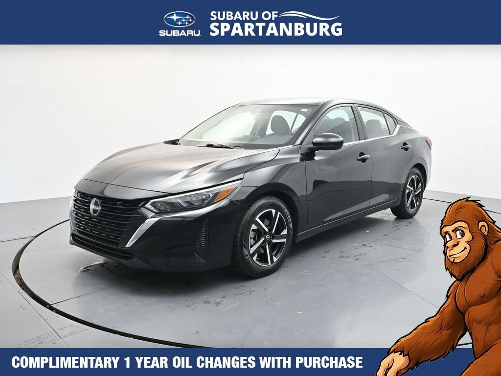 Used 2024 Super Black Nissan SV image 2