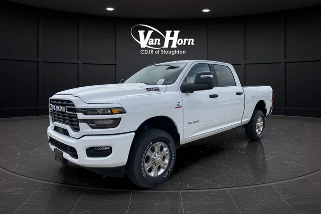 New 2025 Bright White Clearcoat RAM Big Horn image 44