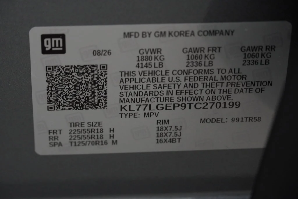 New 2026 Sterling Gray Metallic Chevrolet 1RS image 42