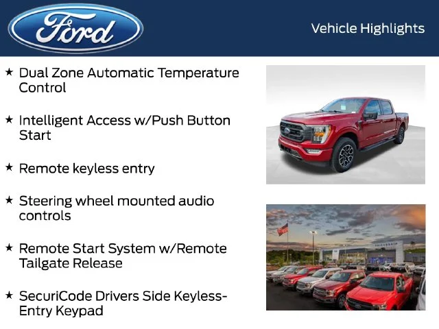 Used 2021 Red Ford XLT image 9