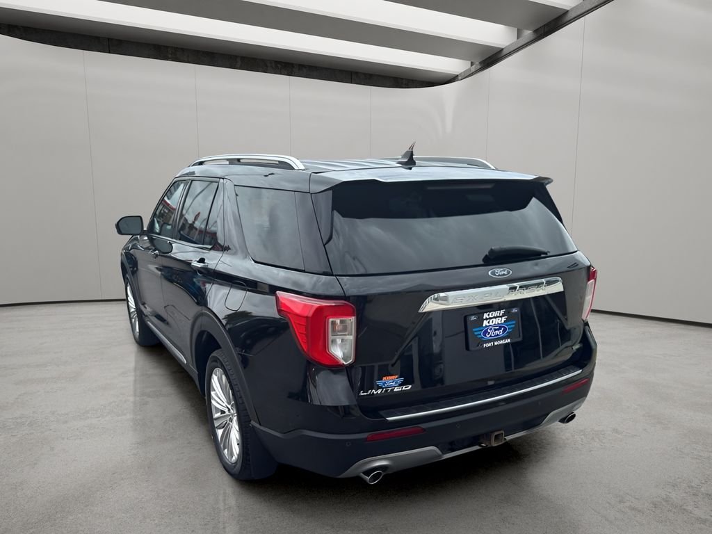 Used 2021 Black Ford Limited Hybrid image 3