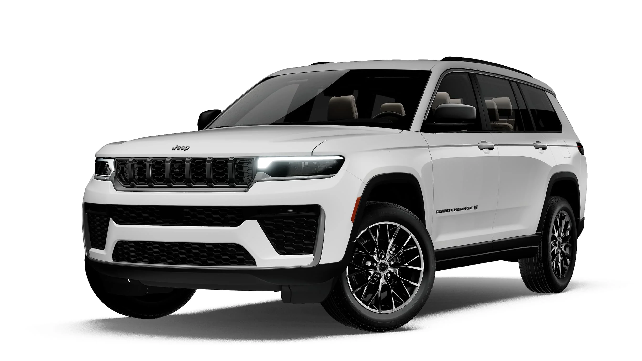 New 2027 Bright White Clear-Coat Paint Jeep Limited image 13