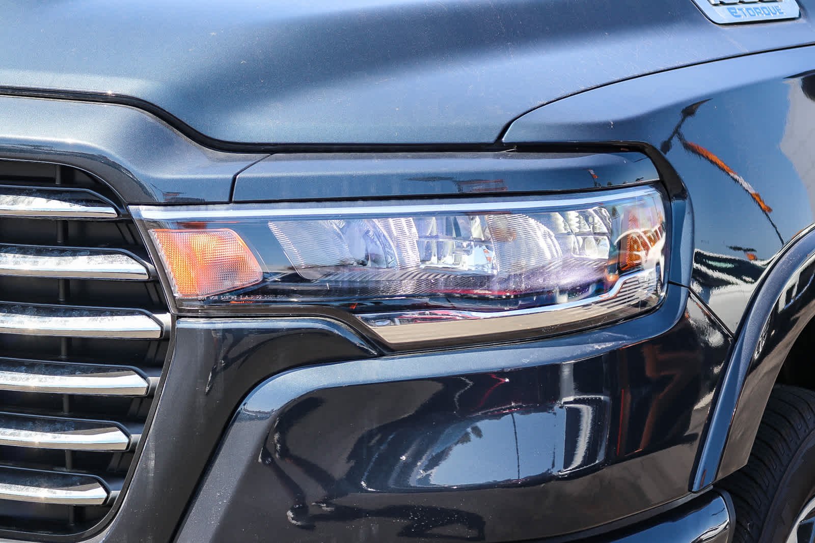 New 2026 Forged Blue Metallic Exterior Paint RAM Laramie image 7