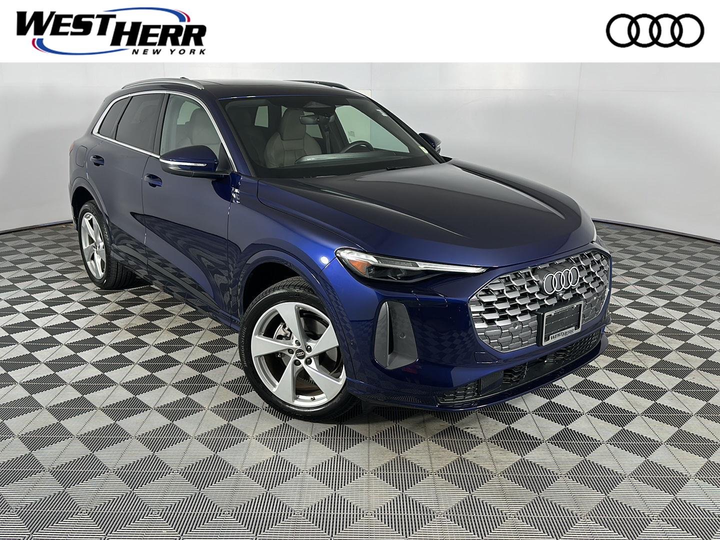 Used 2025 Navarra Blue Metallic Audi Premium Plus image 1