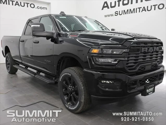 New 2026 Diamond Black Crystal Pearl-Coat Exterior Paint RAM BIG HORN image 2