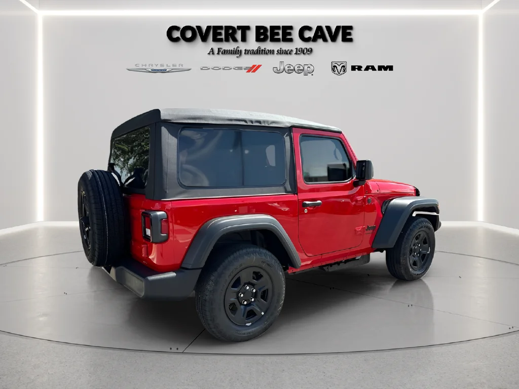 New 2026 Firecracker Red Clear-Coat Exterior Paint Jeep Sport image 12