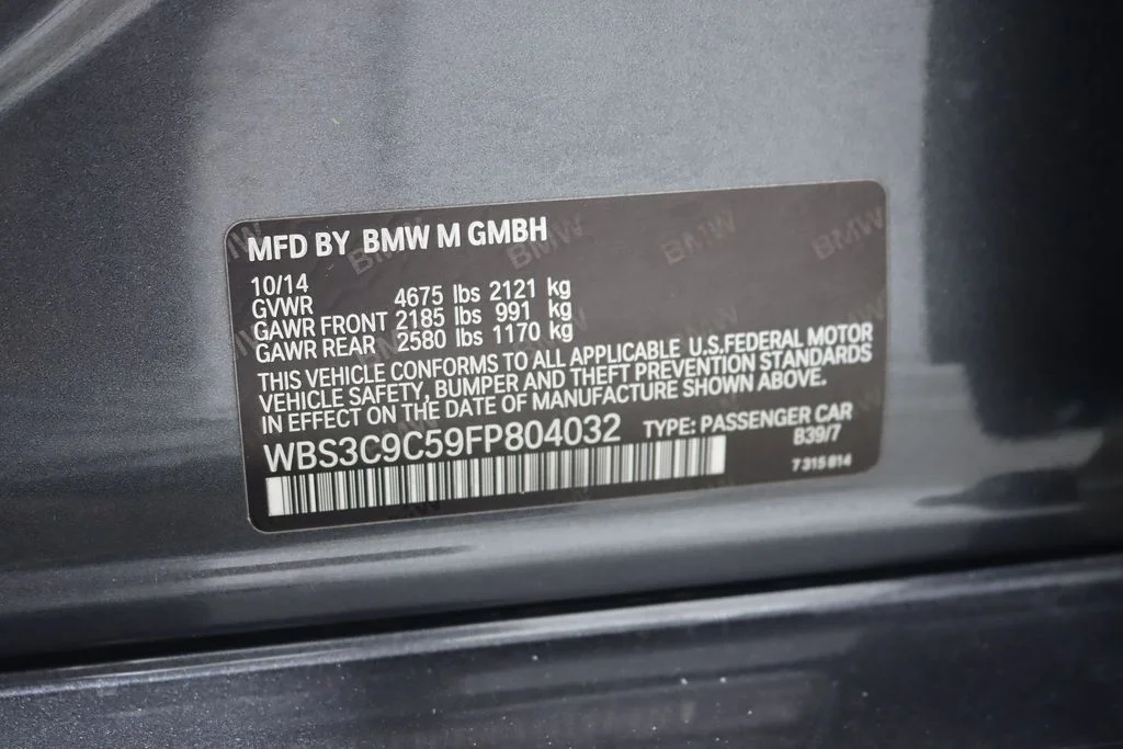 2015 BMW M3 Base
