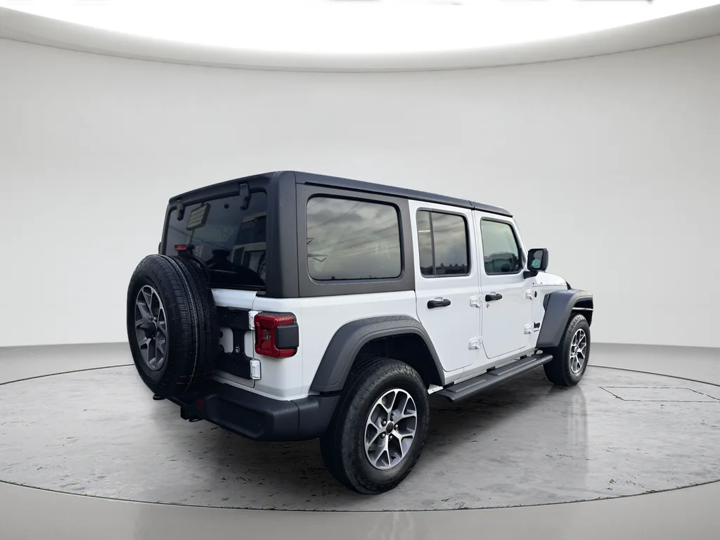 New 2026 Bright White Clearcoat Jeep Sport S image 3