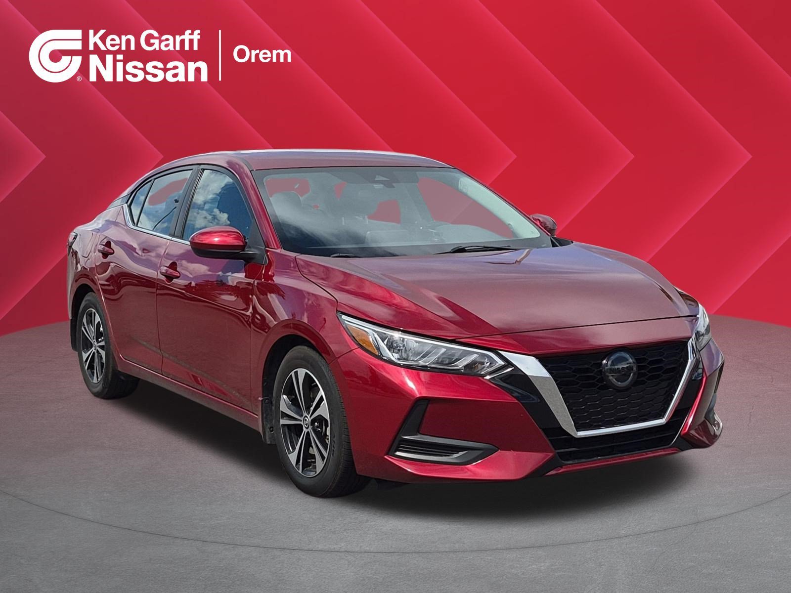 Used 2023 Scarlet Ember Tintcoat Nissan SV image 1