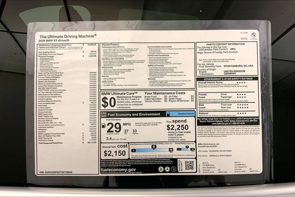 Used 2026 Dark Graphite Metallic BMW  image 12