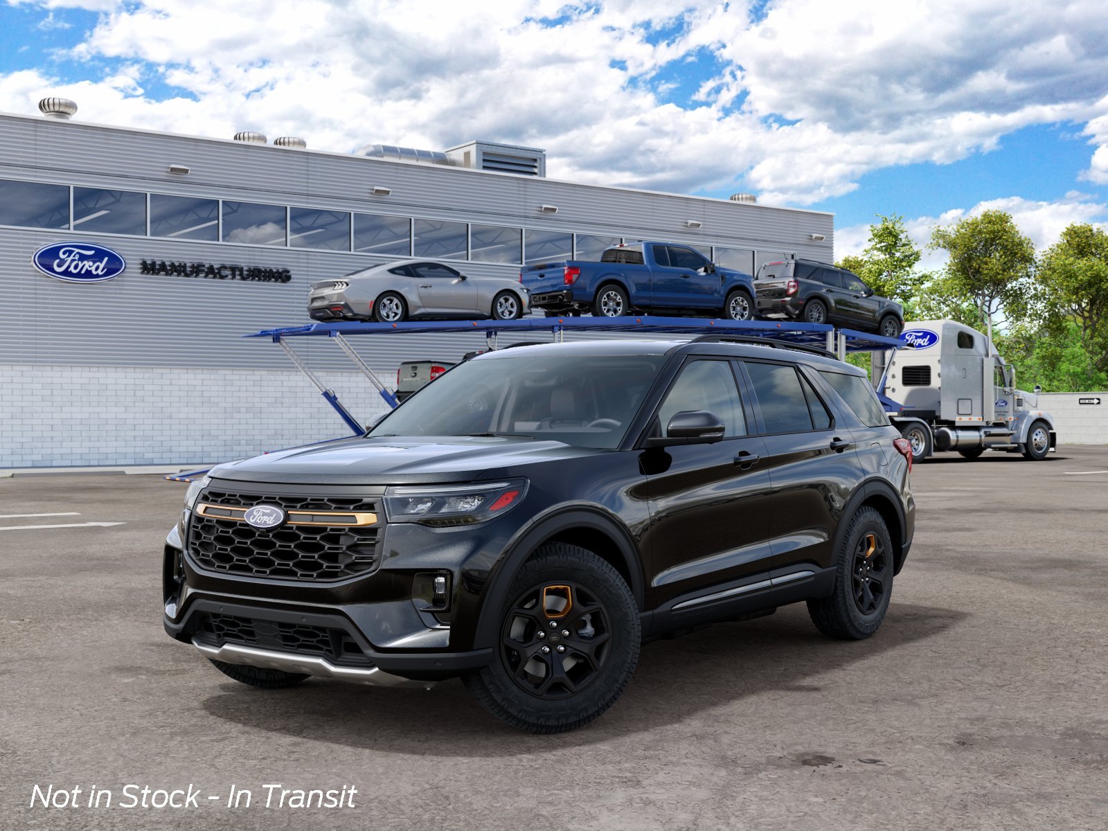 New 2027 Agate Black Metallic Ford Tremor® image 2