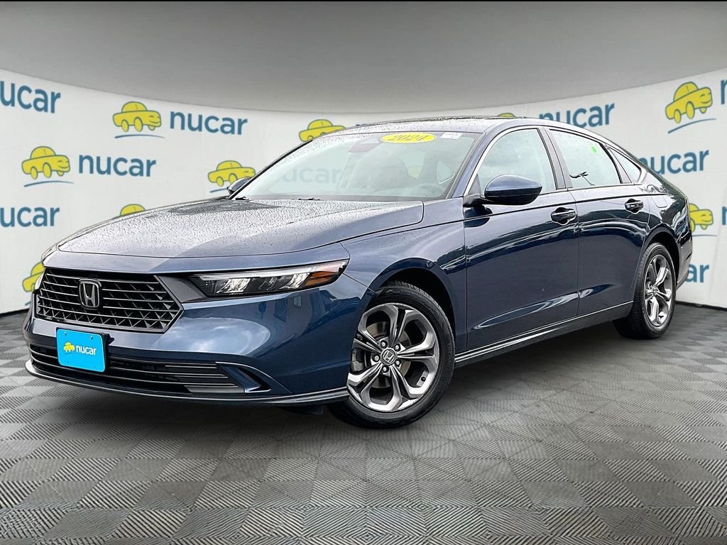 Used 2024 Blue Honda EX image 3