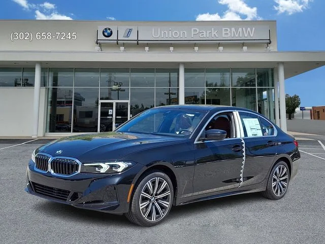 New 2026 Black Sapphire Metallic BMW 330i xDrive image 1