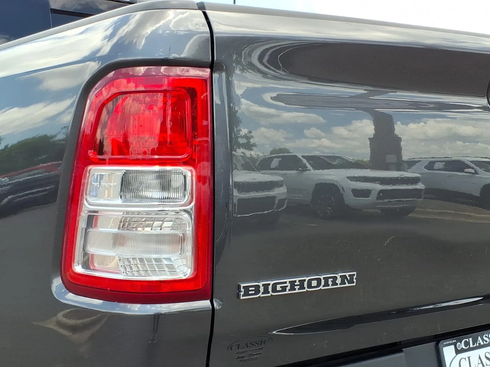 Used 2022 Granite Crystal Metallic Clearcoat Ram Big Horn image 16