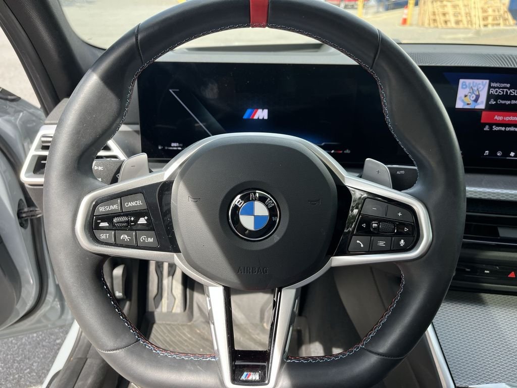 Used 2025 Gray Metallic BMW M340i xDrive image 14