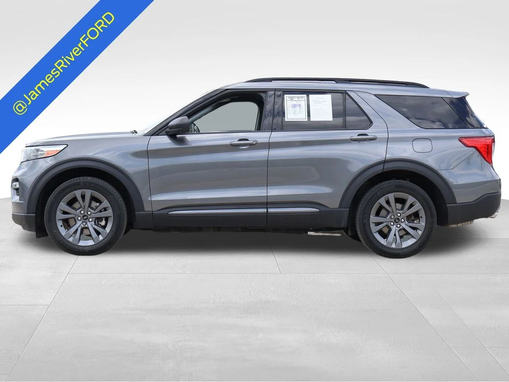 Certified Used 2023 Gray Metallic Ford XLT image 2